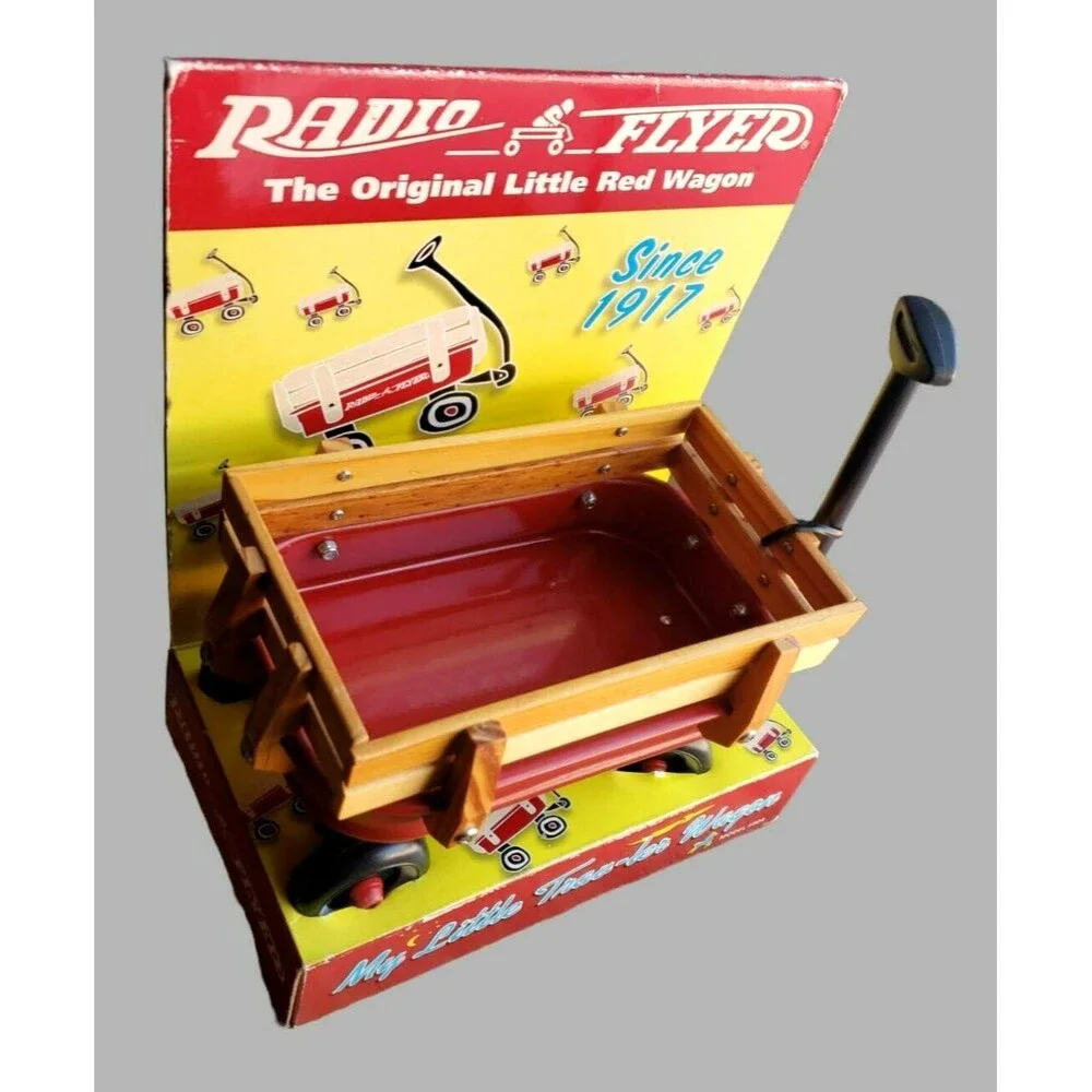 VTG 1998 Radio Flyer The Original Little Red Wagon My Little Trav-ler Wagon #904